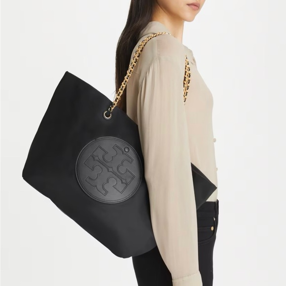 Ella Chain Tote Black Excellence Condition - Picture 2 of 7